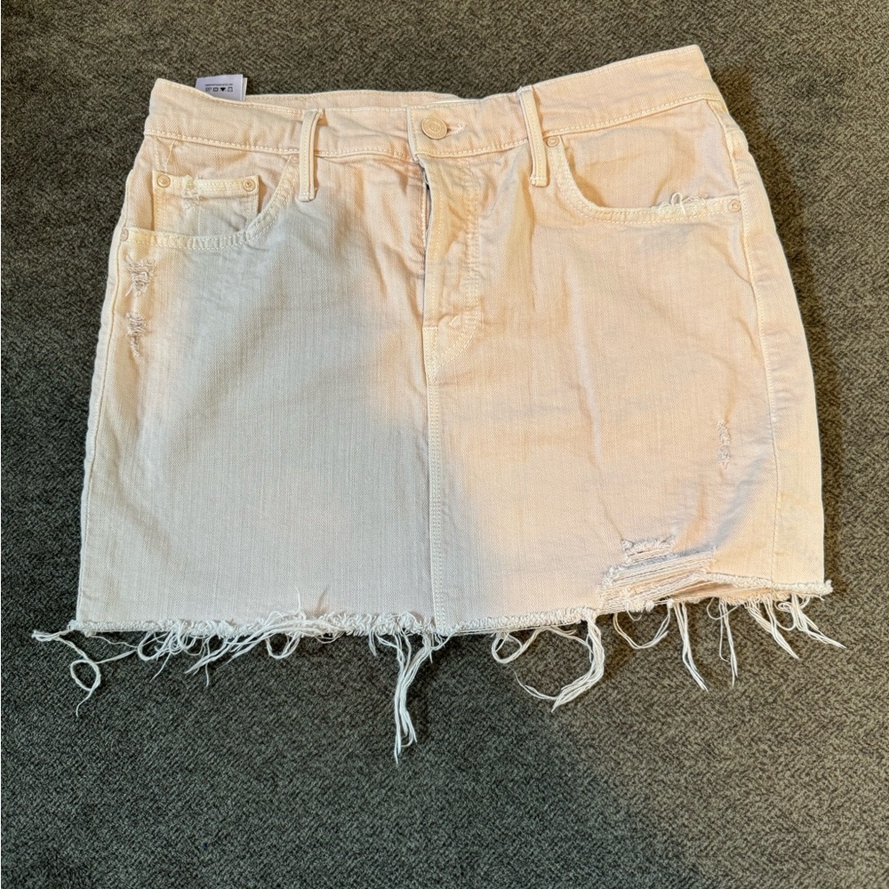 Mother Brand Skirt. Size 26. Worn one time. Dusty pink color.